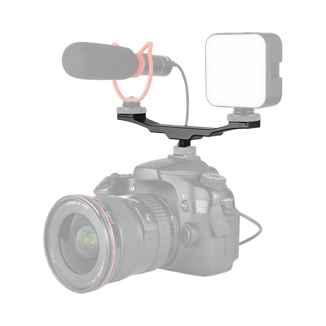 YLG0702A Dual Cold Hot Shoe Mount Adapter