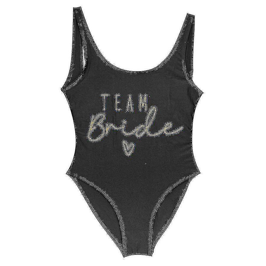Bachelorette Custom One Piece Bathing Suit Custom Bride Bathing