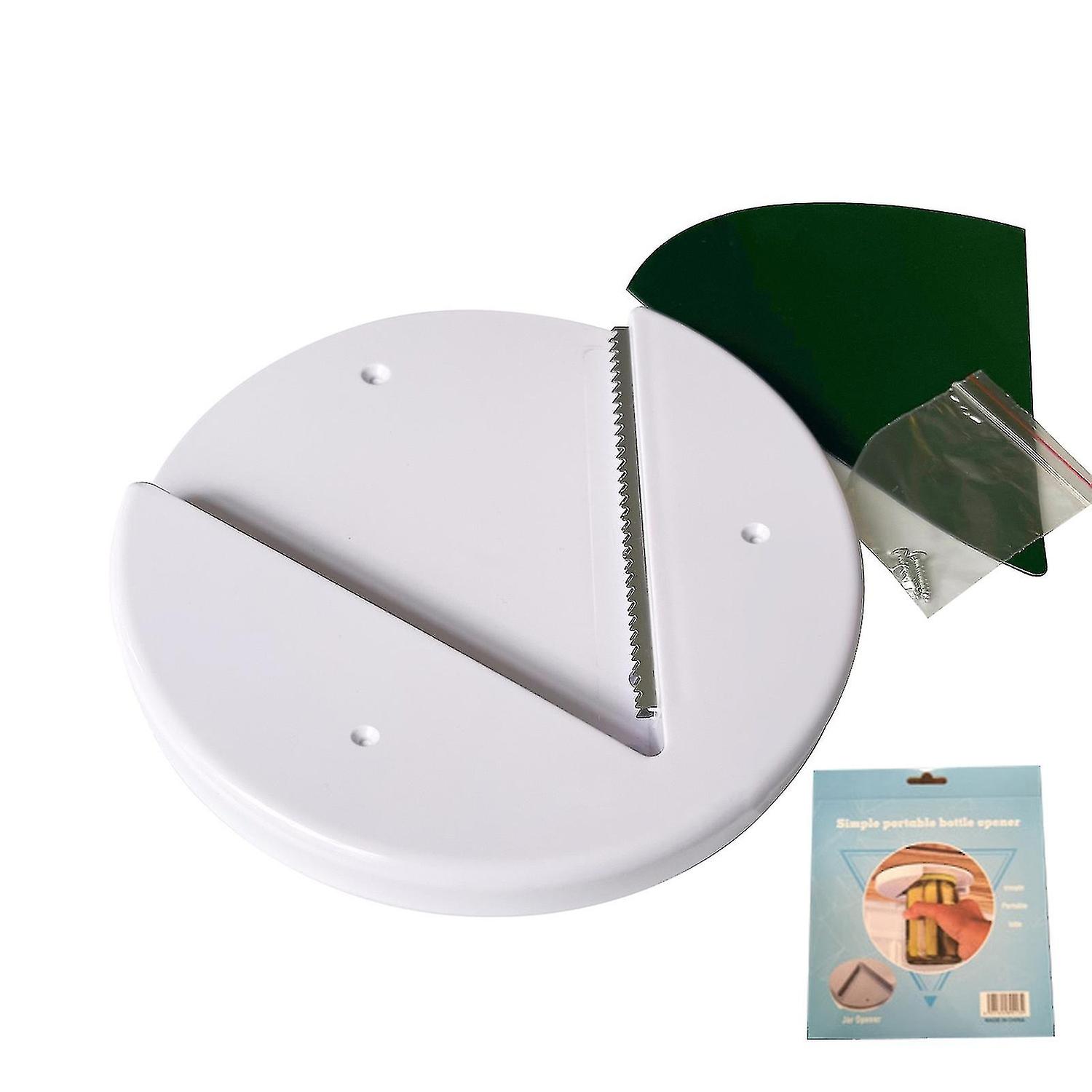 Jar Opener Multi-function Cap Opener Under Cabinet Lid Cans Opener