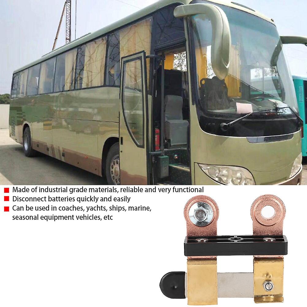 Battery Disconnect Knife Blade Switch Terminal Car Battery Cut Off Shut Off Switch 