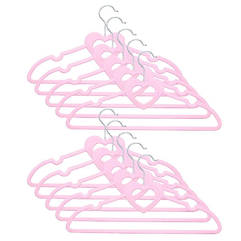 10pcs Heart Shape Hangers