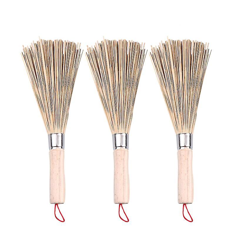 3pcs Bamboo Cleaning Brush