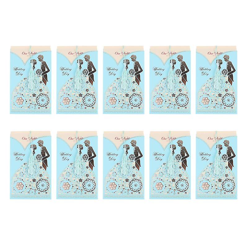10pcs Wedding Card