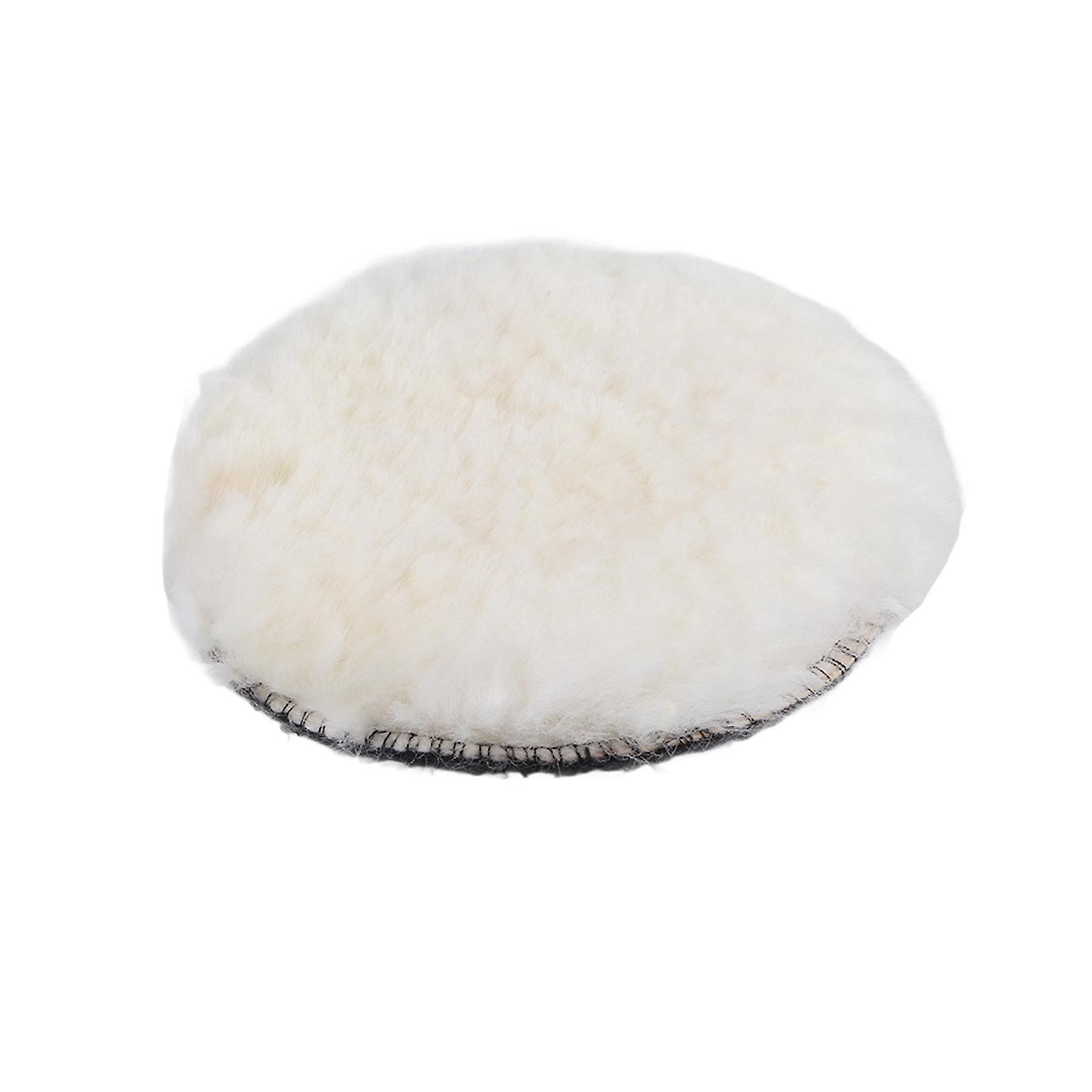 1Pc Wool Polishing Buffing Waxing Pad For Car Polisher Buffer 5" New