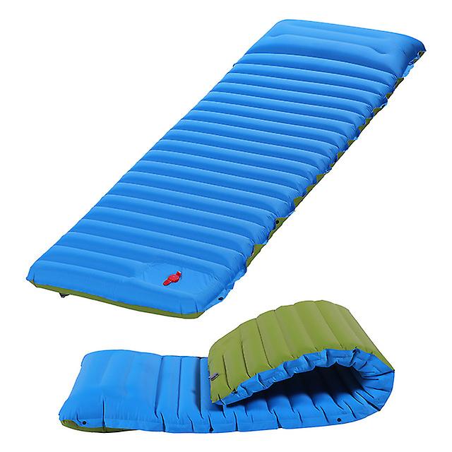 Ultralight Self-inflating Air Mattress Widen Sleeping Pad Splicing Inflatable Bed Beach Picnic Mat Tent Air Cushion Camping Bed
