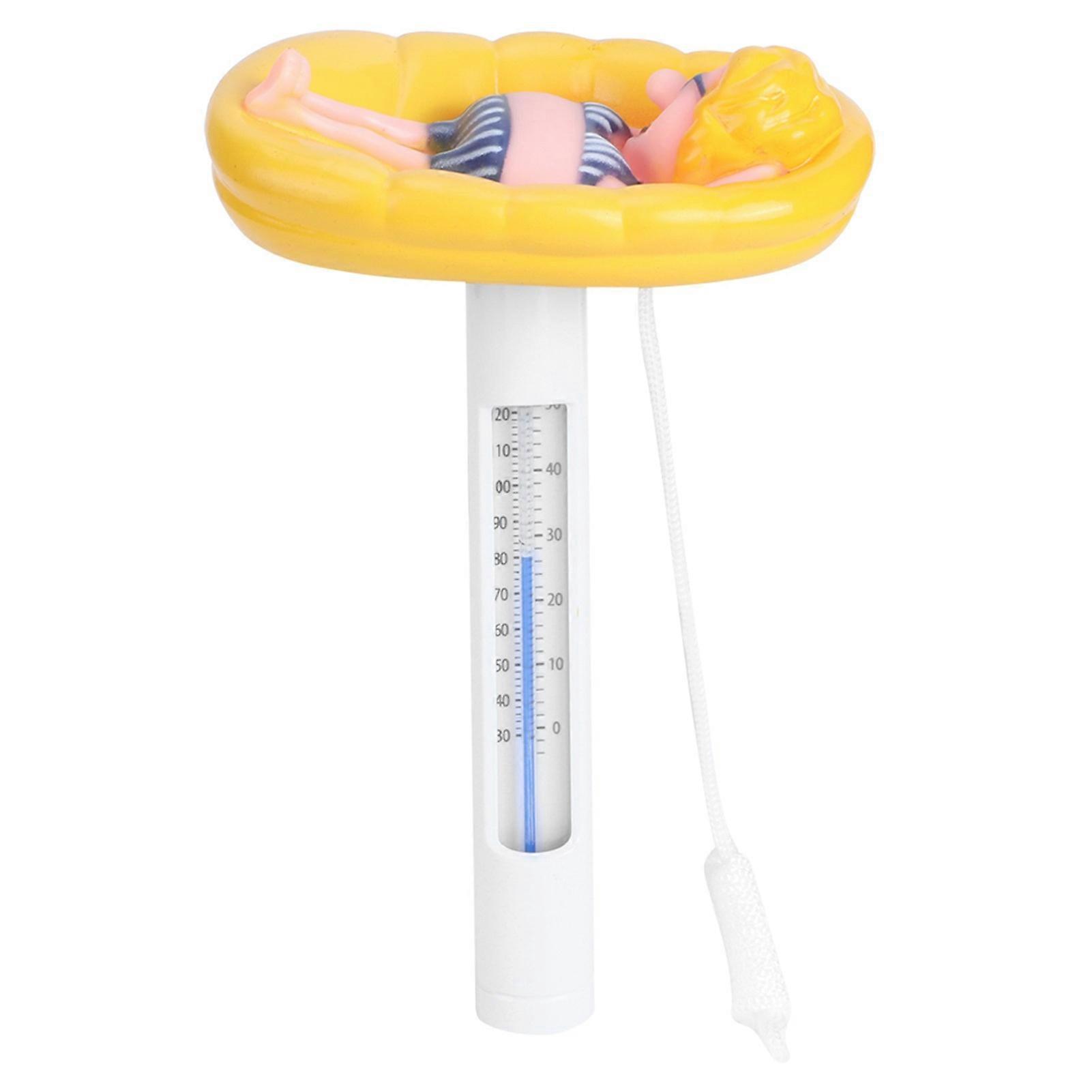 Cartoon Shape Floating Pool Thermometer with ℉/℃ Display