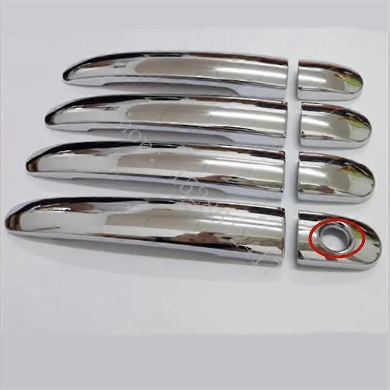 シボレー Optra Lacetti Daewoo Nubira 2005 2006~2016 カーアクセサリークロームエクステリアドアハンドルカバードアハンドルボウルトリム