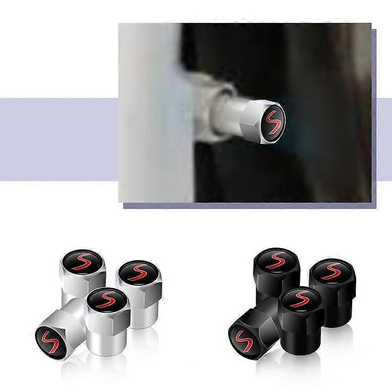 Set De 4 Tapas De Válvula Con Luz LED Para Neumáticos De Coche, SUV O Moto – Colores Llamativos
