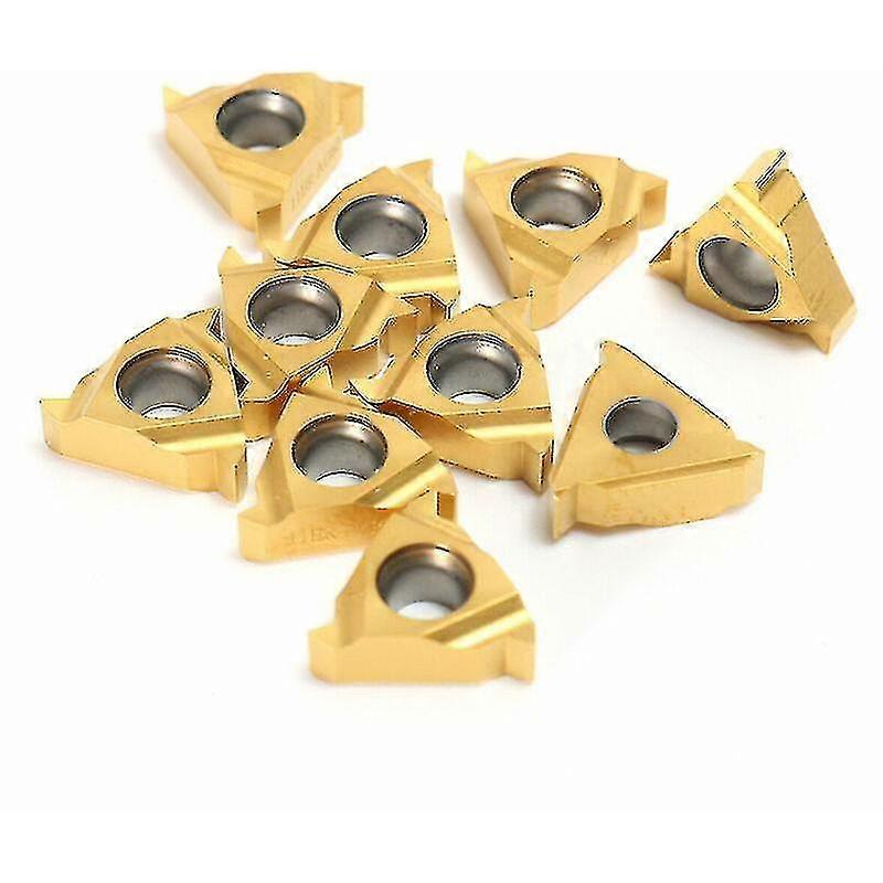 16er Ag60 Carbide Rotary Insert Blades Metal Milling Turning Threading Tool10pcs - 2023