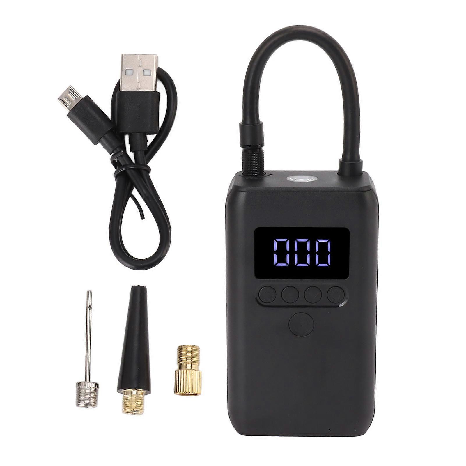 5V 2.4A Charging Pump Portable Cordless Electric Tire Inflator with Built in 2000mAh Lithium Battery NO.8151