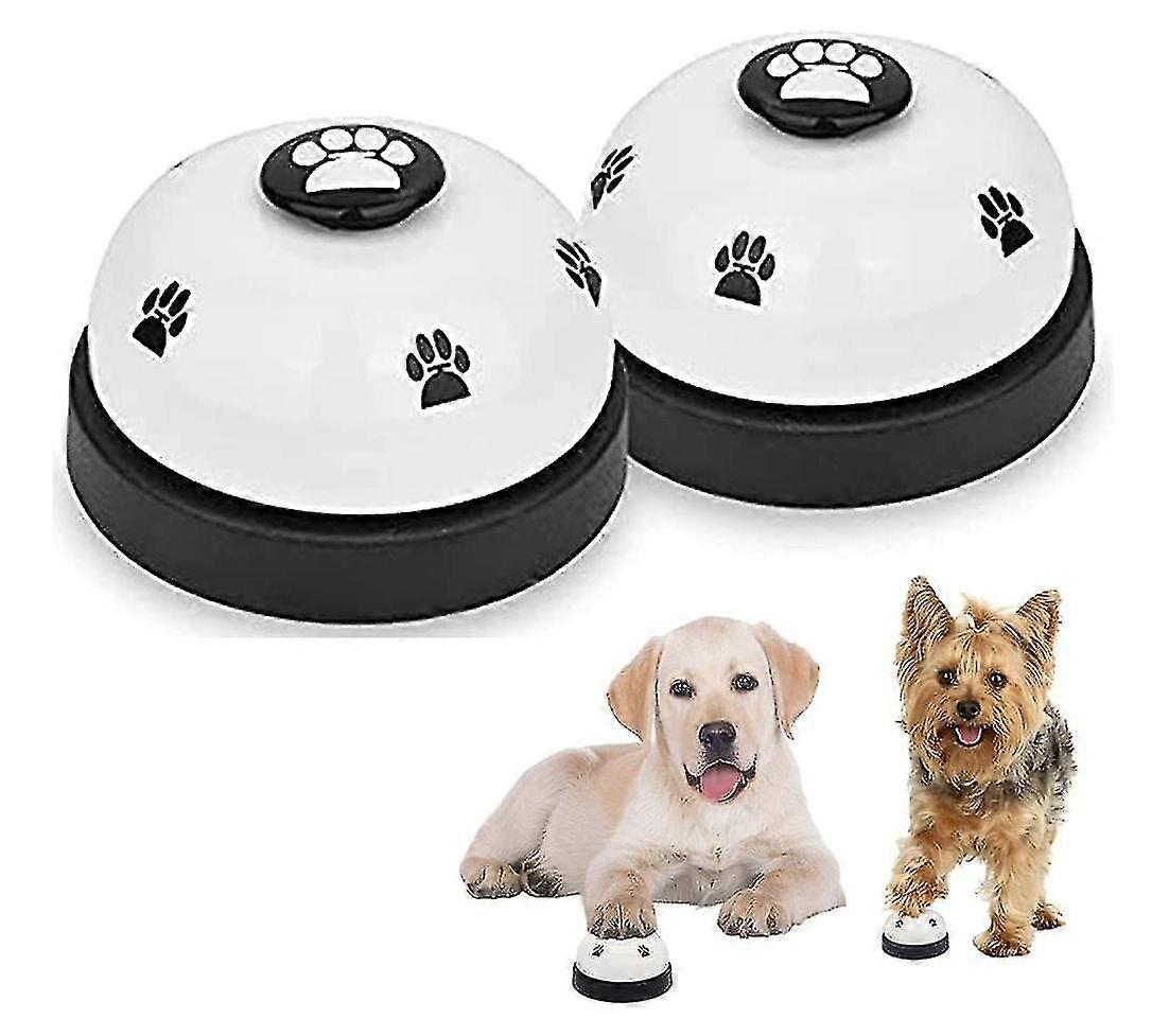2 Pieces Training Bells For Pets Potty Training With Paw Pattern - Pjun