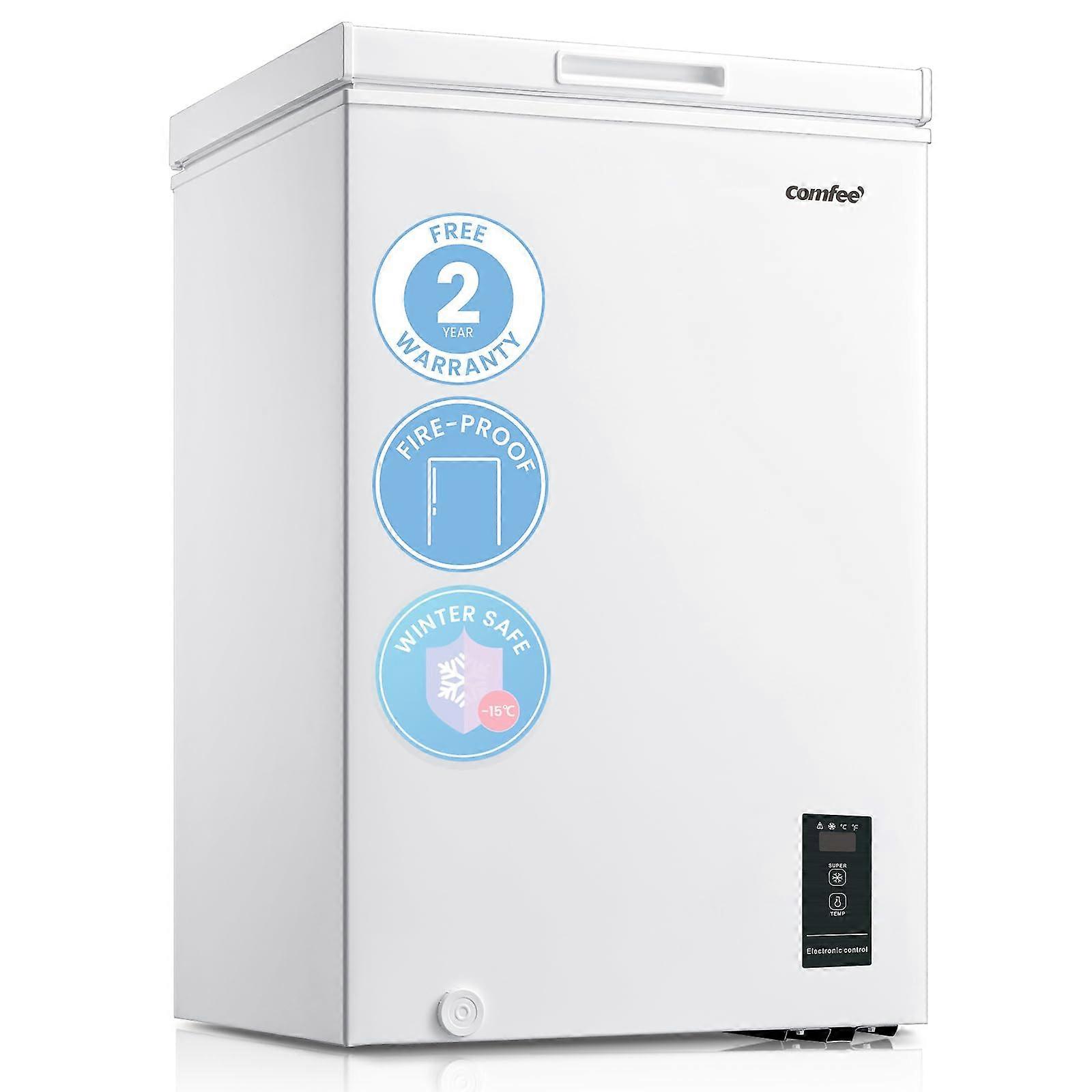 99L Freestanding Chest Freezer with Digital Temperature Control