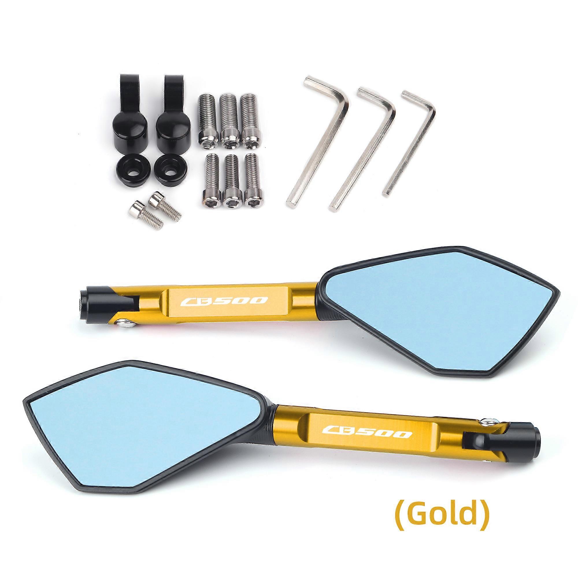 Universal Motorcycle Mirror Cnc Side Rearview For Honda Cb500f Cb500 Cb500x