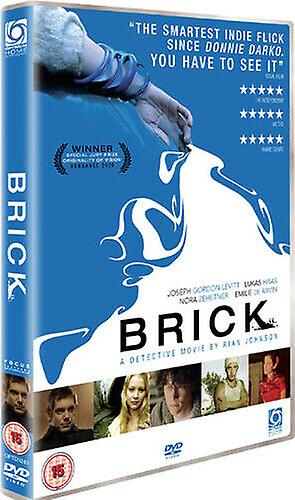 Brick DVD (2006) Joseph Gordon-Levitt Johnson (DIR) cert 15 2 discs - Region 2