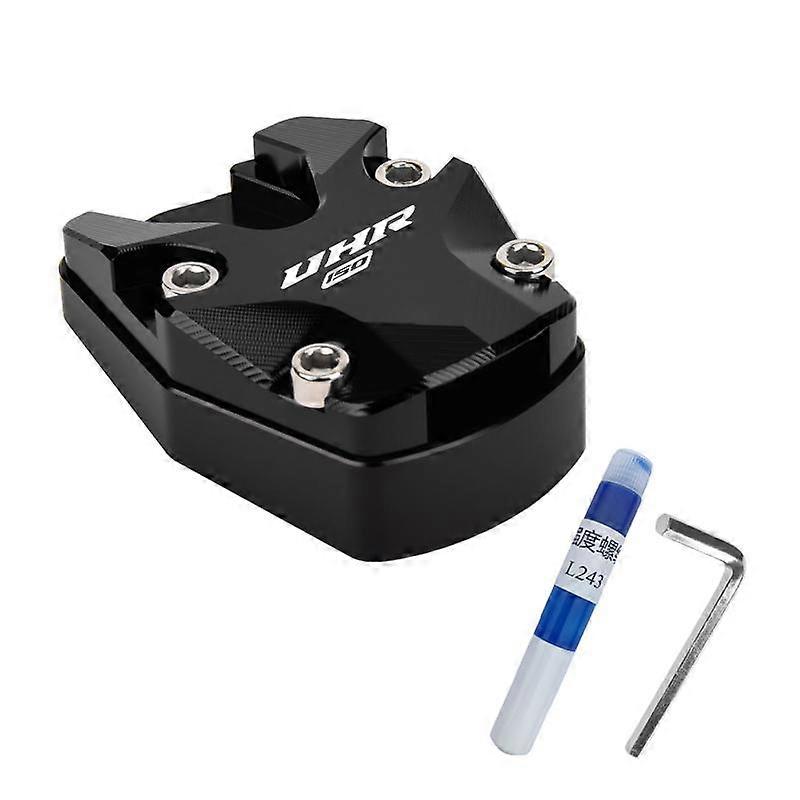 ينطبق على Haojue UHR150 / قاعدة موسعة للدعامة الجانبية المعدلة ، وسادة تكبير ثلاثية القوائم جانبية UHR125 ، ملحقات زيادة الارتفاع