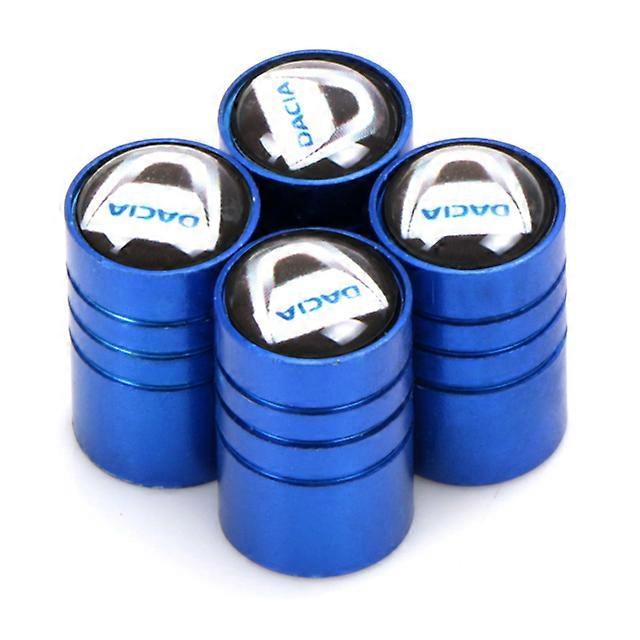 4pcs New Metal Wheel Tire Valve Caps Stem case For Dacia Duster Logan Sandero 2 Mcv Sandero Car styling shry
