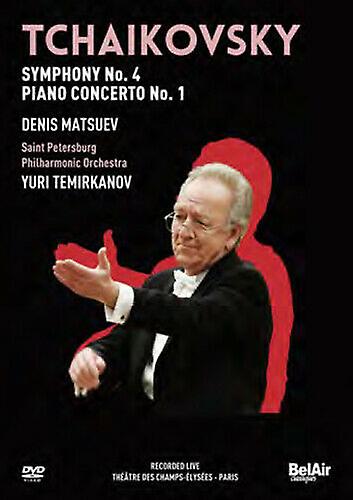 Tchaikovsky Symphony No. 4 Piano Concerto No. 1 DVD (2013) Andrey Torstensen - Region 2
