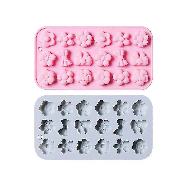 Silicone Mold 18 Even Different Flower Bow Tie Modeling Diy Decoration Tools