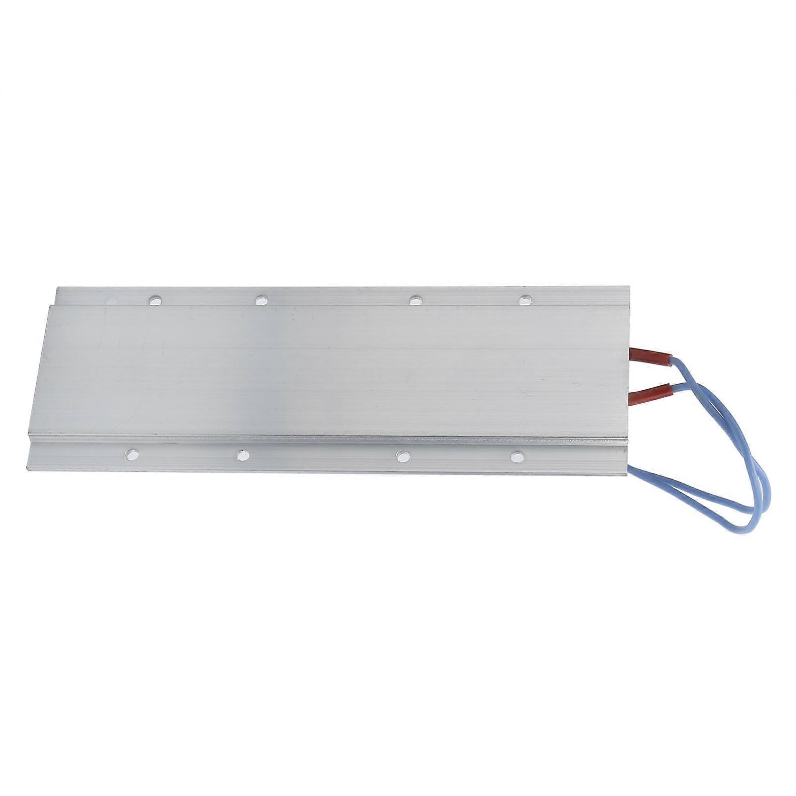 PTC Heating Element Aluminum Shell Ceramic Insulated Heater Plate with Mounting Hole AC220V