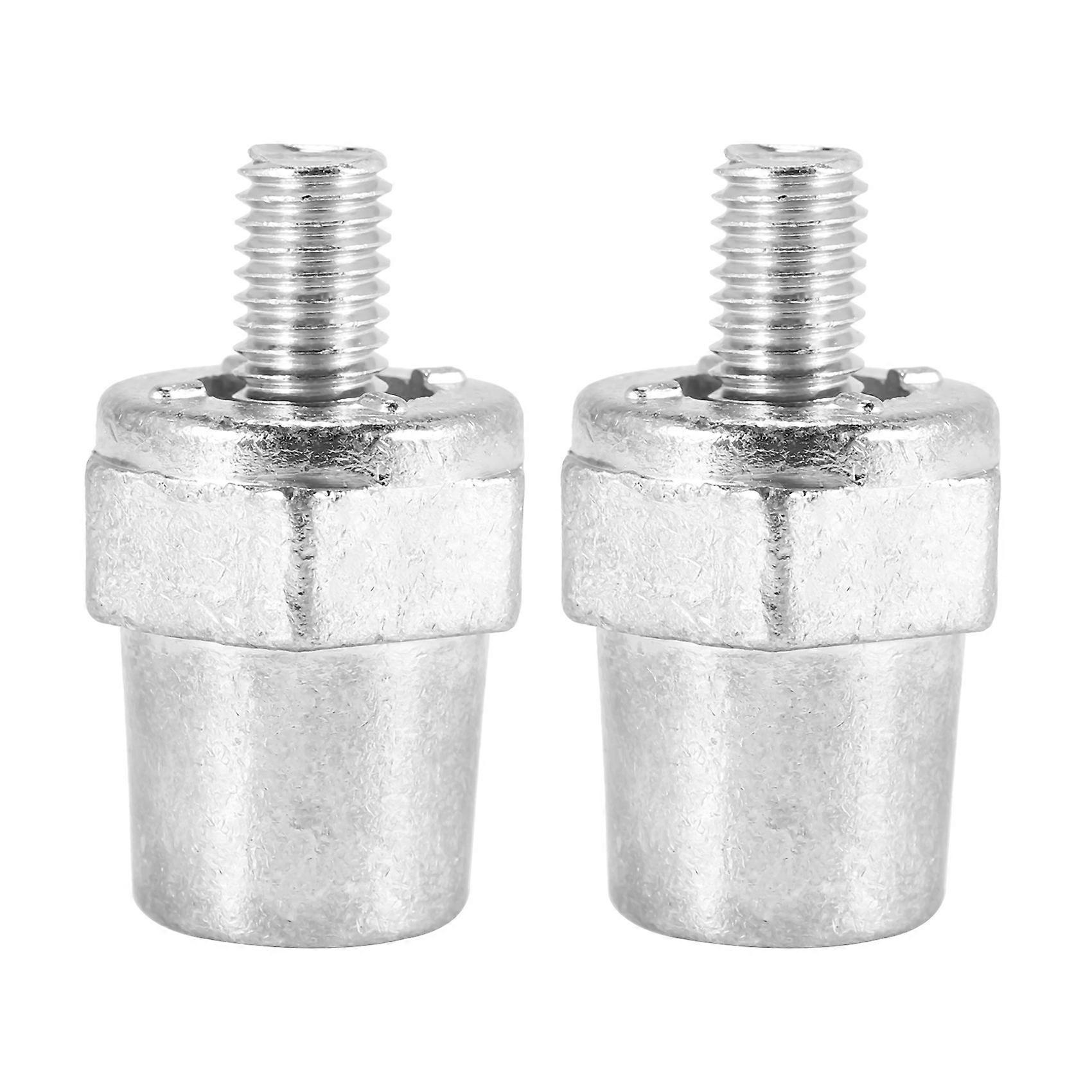One Pair Zinc Alloy Battery Side Terminal Charging Posts Fit 8mm Positive (+) or Negative (-) Batte