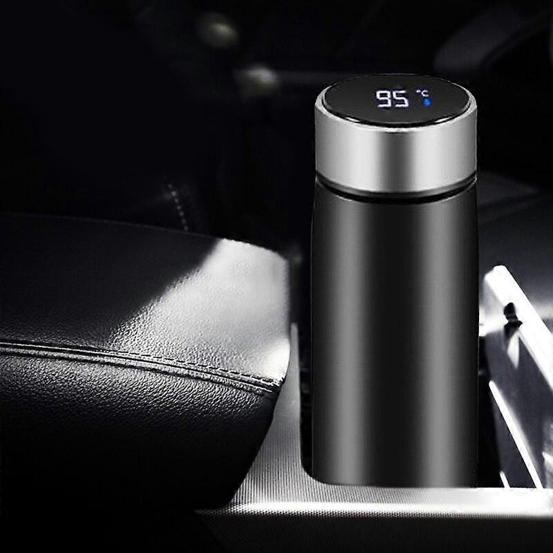 Tazza di riscaldamento per auto portatile Tazza riscaldata per auto Tumbler Riscaldatore di tazze intelligente Tazza da viaggio riscaldata elettrica per caffè Bollitori da viaggio per caffè Scaldaacqua per acqua