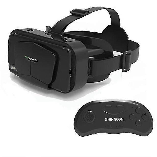 Imax giant screen vr glasses 3d virtual reality box google cardboard helmet for smartphone,matching joystick