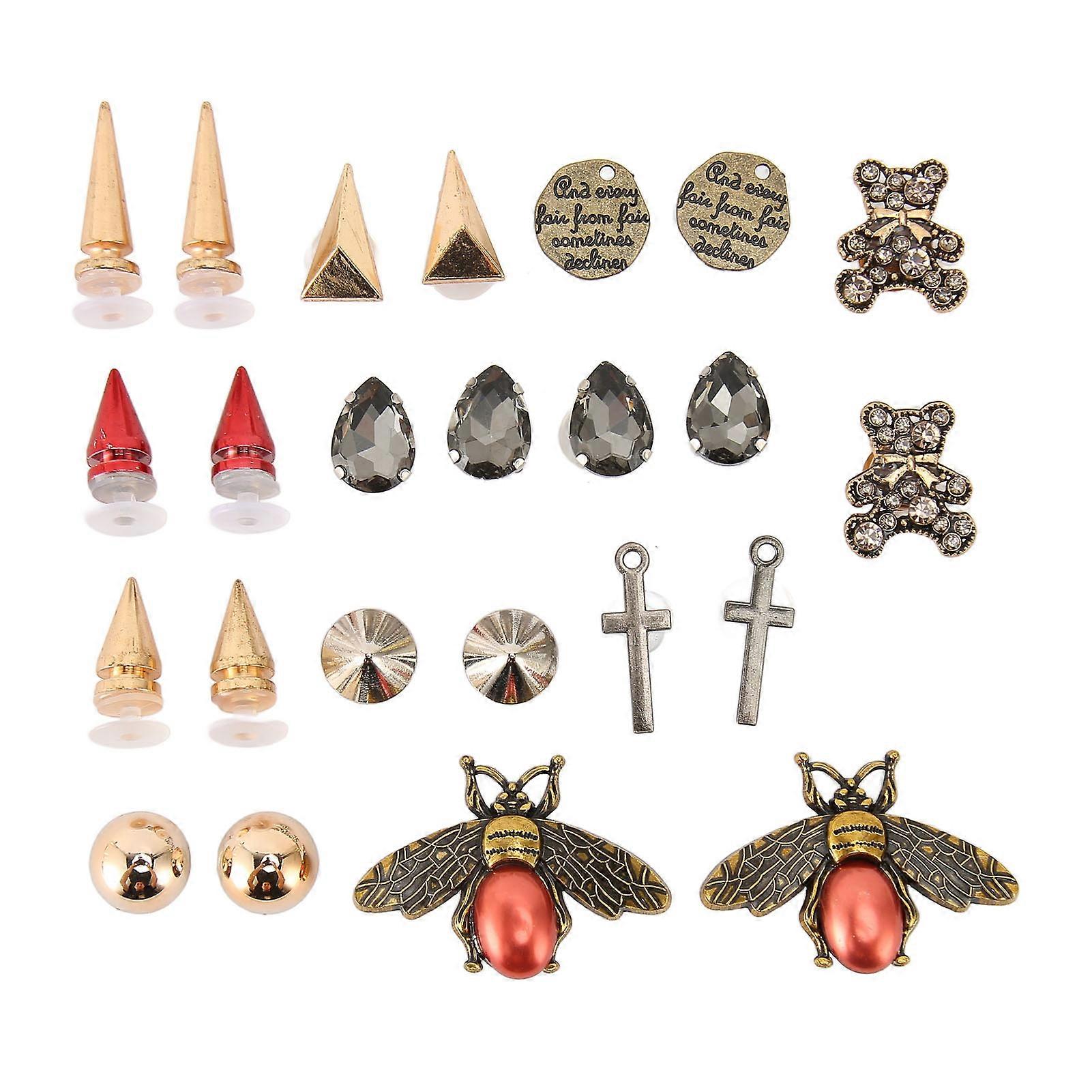 장식 신발 클립 유행 반짝이는 우아한 탈착식 신발 장식 액세서리 신발 의류 가방 ESH2024