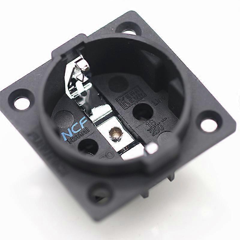 FURUTECH FI-E30 R German standard European standard wall plug 86 front panel socket AC250V 16A ICE rhodium-plated power tailstoc