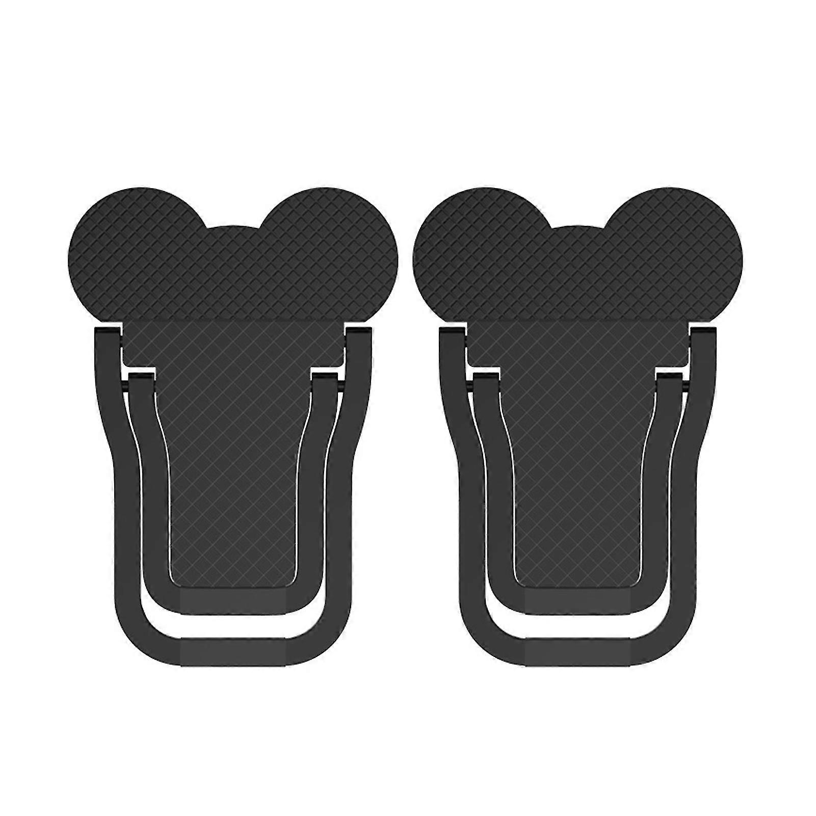 2pcs Invisible Foldable Non Slip Mini Portable Laptop Stand Bracket Ultra Thin