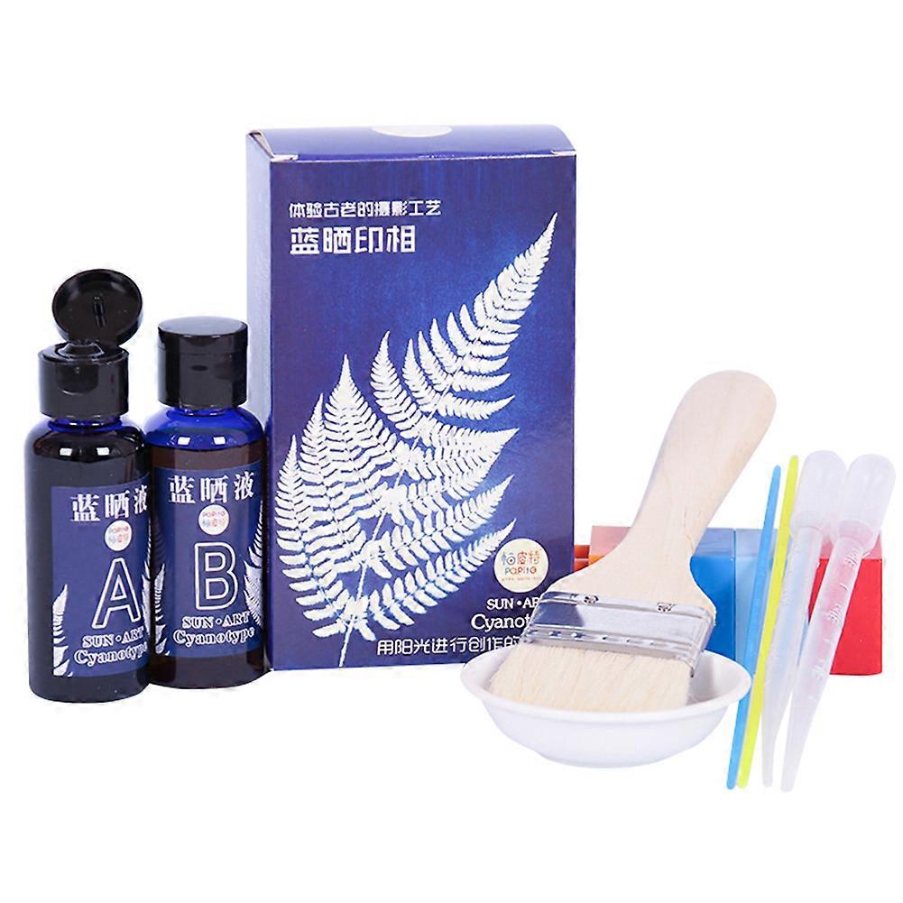 Cyanotype Set Potassium Ferricyanide Cyanotype Printing DIY Kit