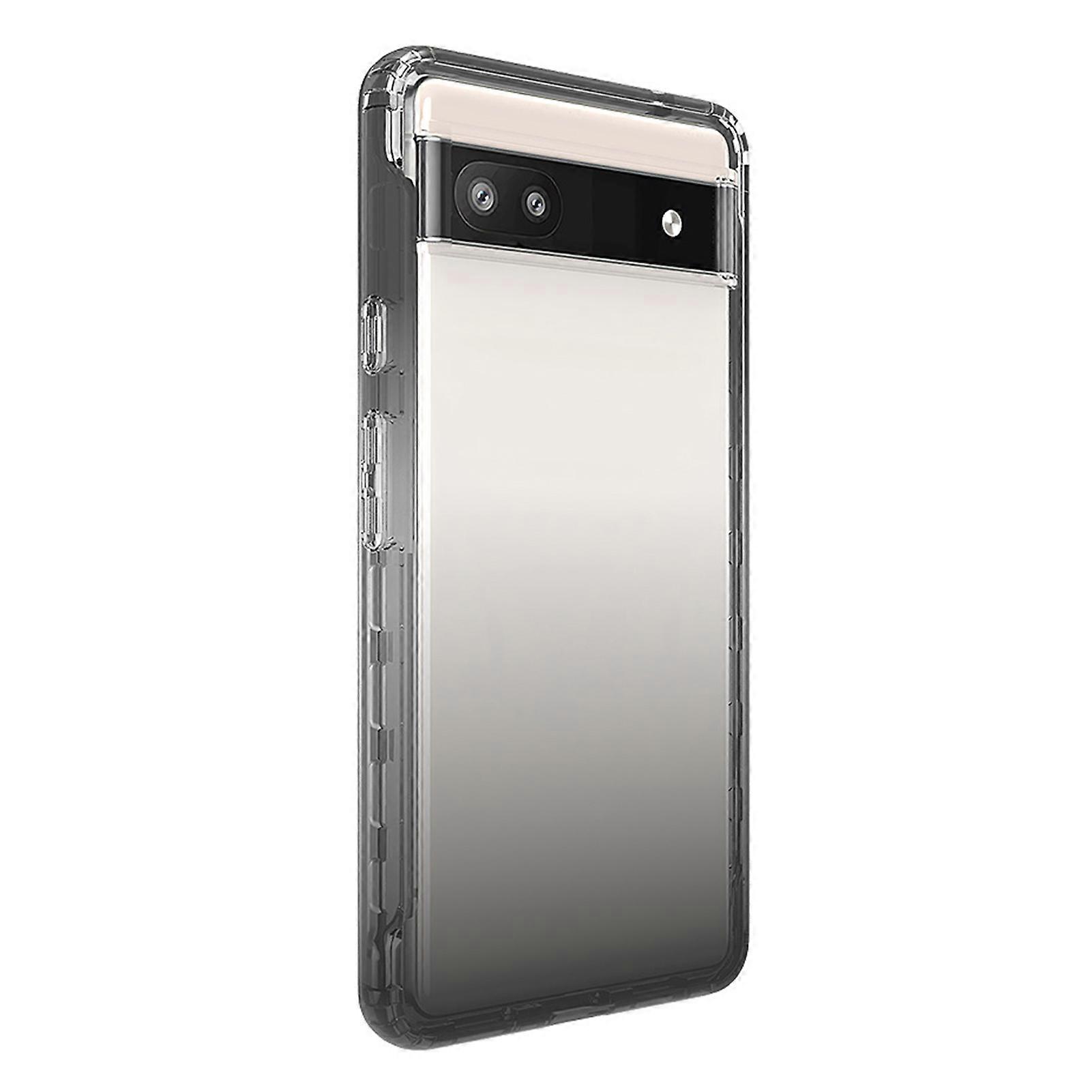 for Google Pixel 6/7 Pro Case Phone Protector Transparency Gradient 2 Layers Structure High Elasticity Phone Back Cover for Google Pixel 6//6A/7 Pro