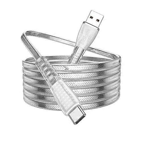 Borofone BU31 1.2m 3A USB to USB-C / Type-C Jelly Braided Charging Data Cable