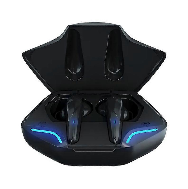 X15 TWS Gaming Earbuds Fones de ouvido Bluetooth sem fio com microfone Bass Audio Sound Positioning 9D Stereo Music HiFi Headset para Gamer