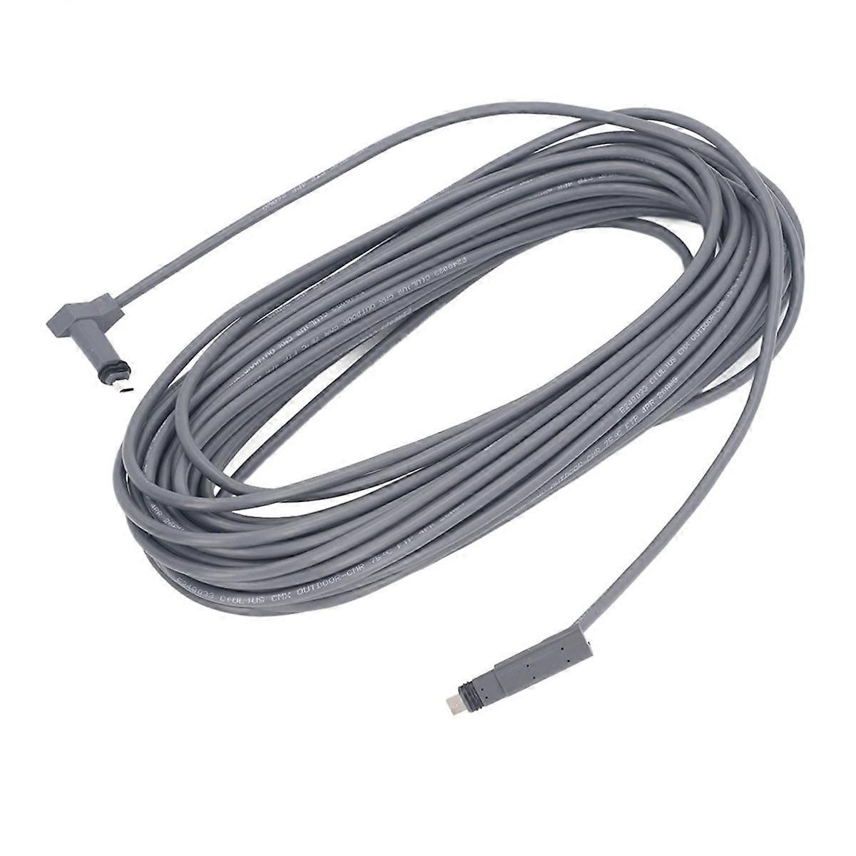 For Rectangular Replacement Cable Stable Uninterrupted Connection for Cord 75ft Grey