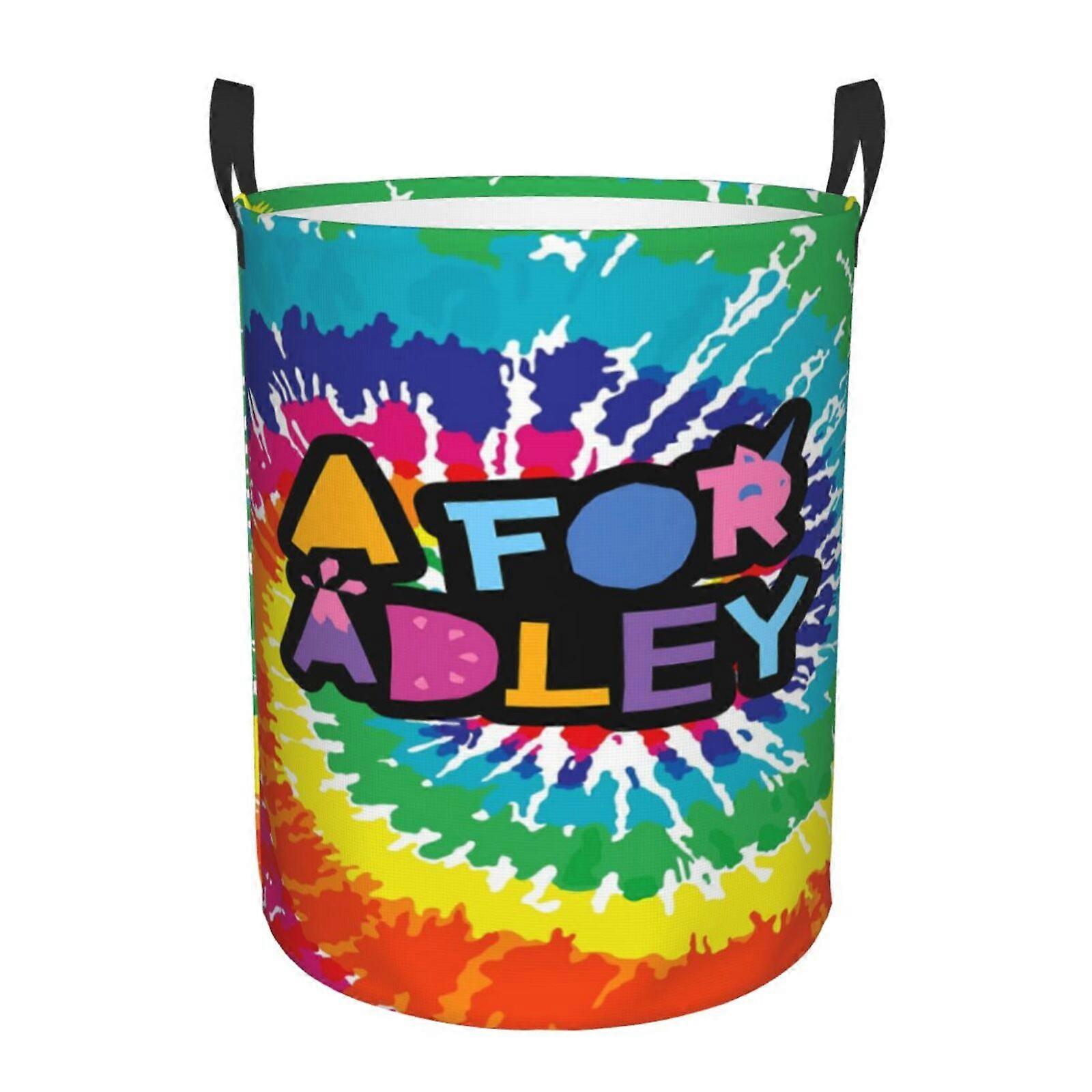 Afor Adley 3d Graphic Flame Laundry Basket Fire Flame Clothes Hamper Storage With Handle-SYS27704