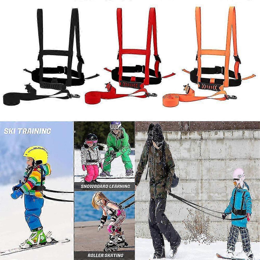 Children's Ski Training Shoulder Straps Ski Rope Skateboard Training Straps
