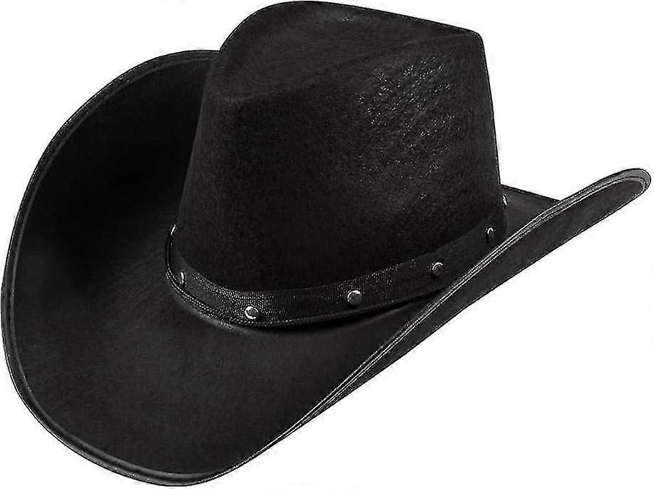 Adult Black Cowboy Hat