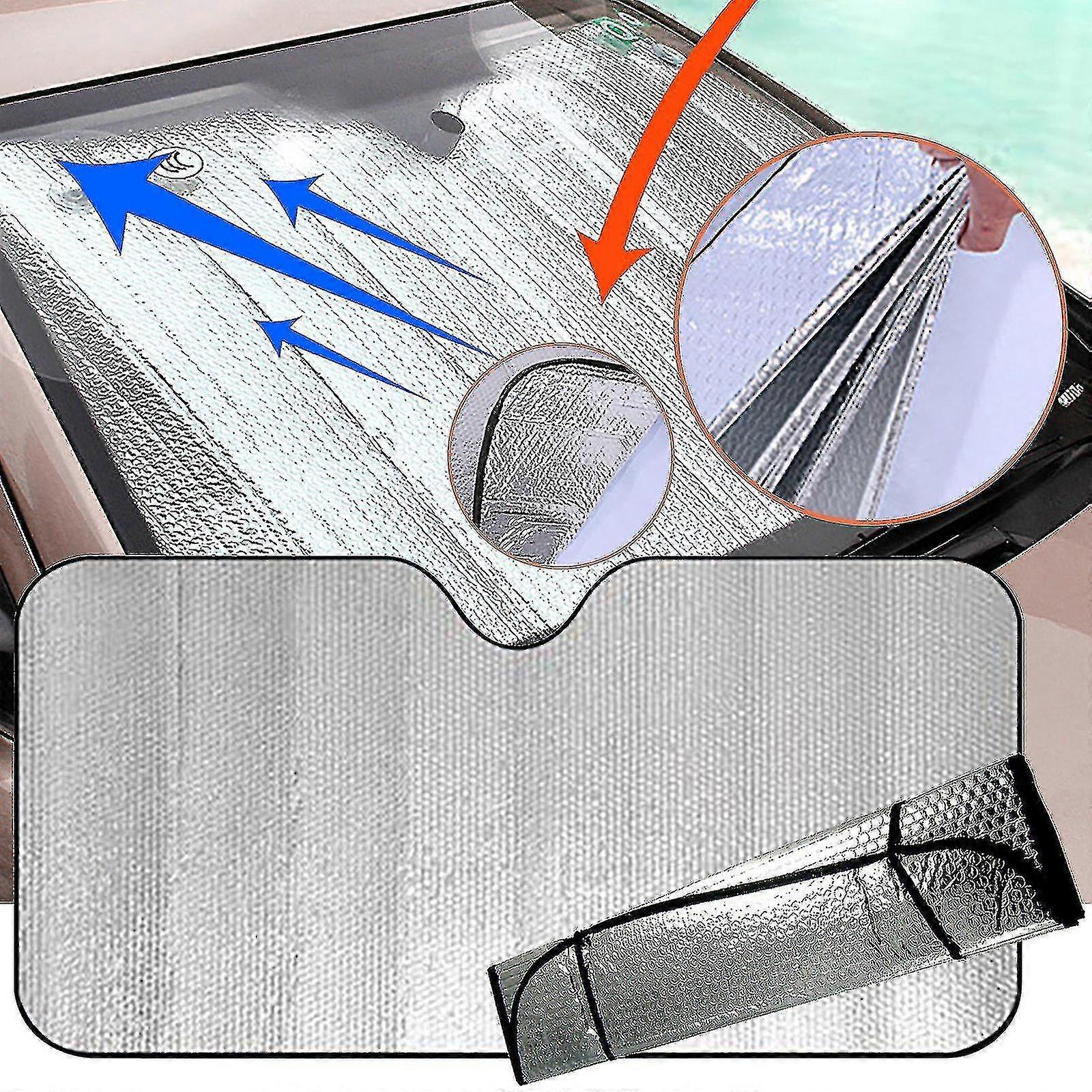 Front Windshield Sunshade For Car Truck Suv-blocks Uv Rays Sun Visor Protector
