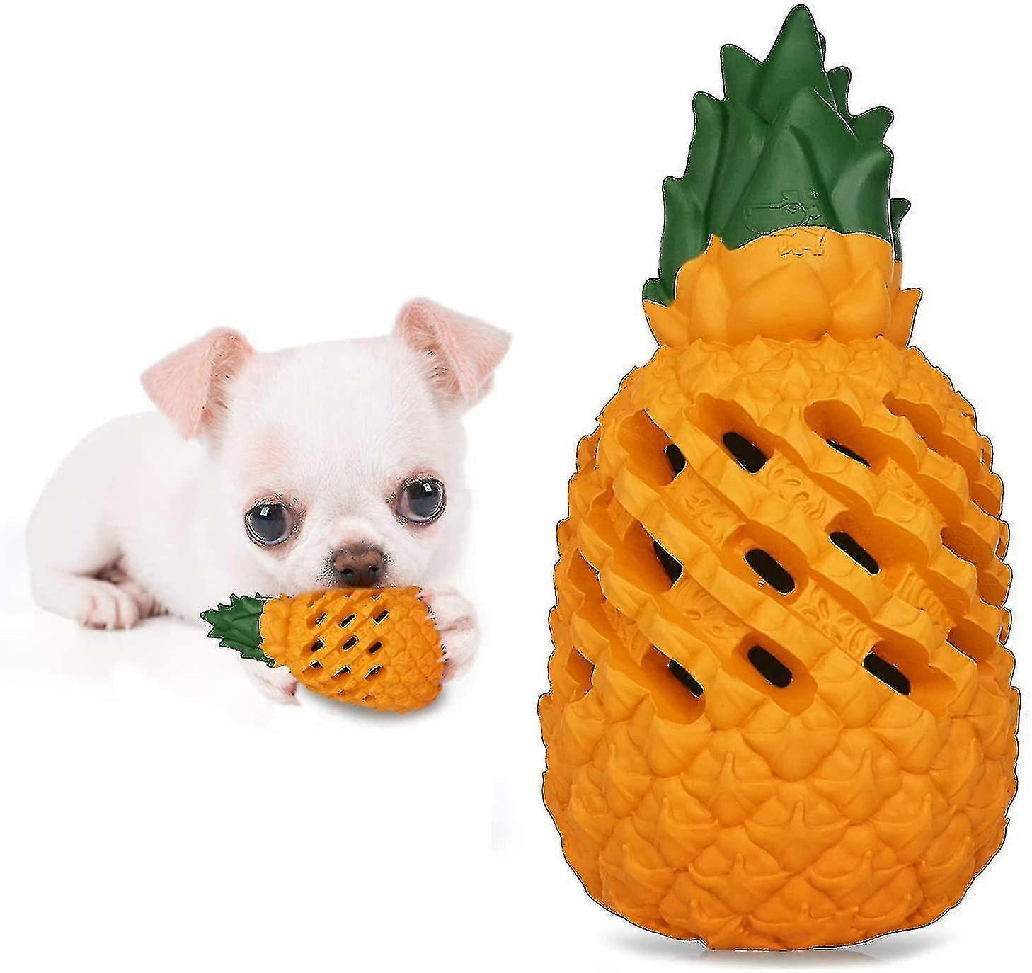 Puppy Chew Toys Small Dogs Toys Indestructible Dog Chew Toys Durable Pineapple Teething Toys