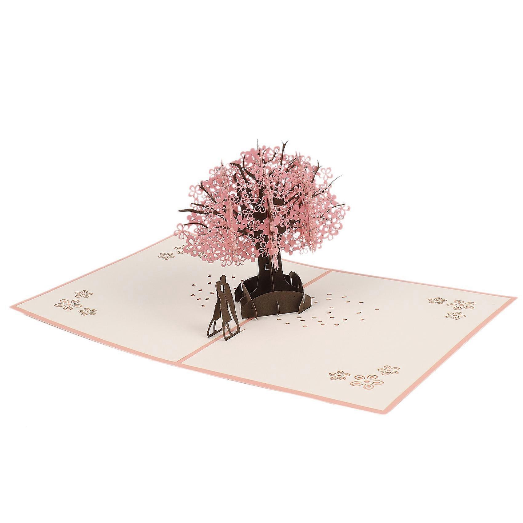 Handgjord pop up romantisk födelsedag, årsdag, dejtingkort för man, fru, pojkvän, girlfrien