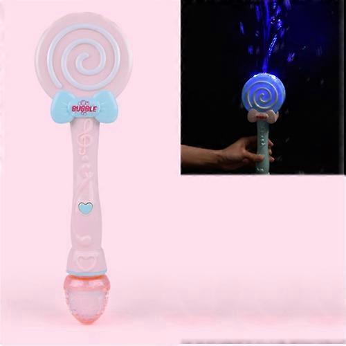 Children Doughnut Electric Bubble Blowing Machine Toy