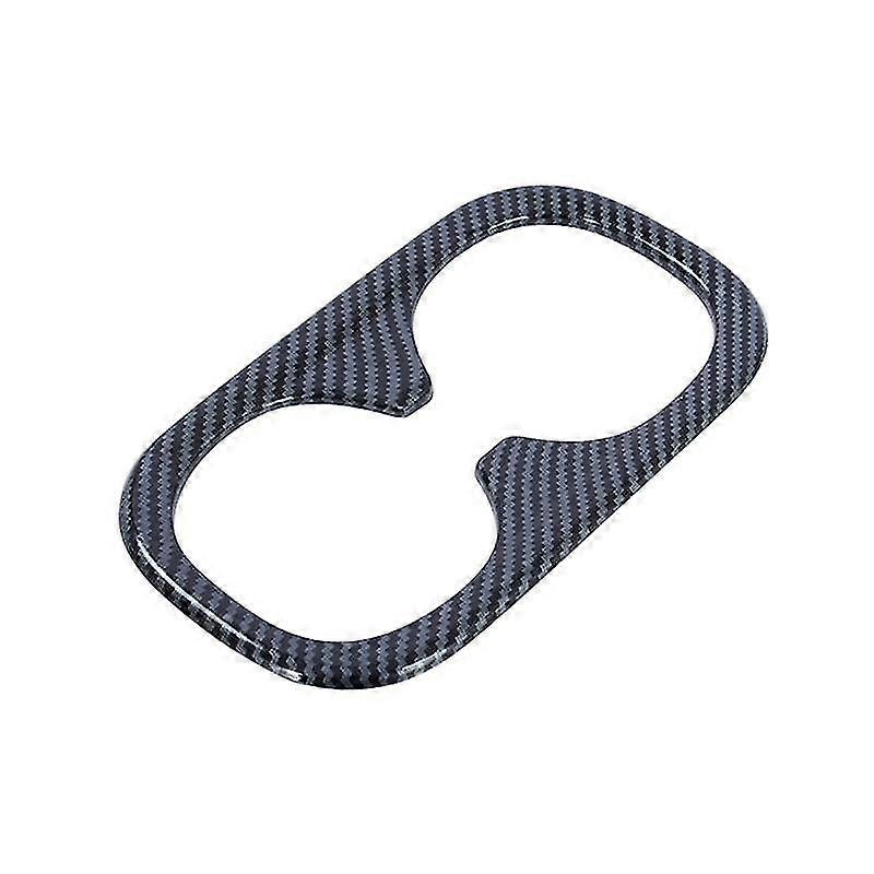 For 2022 2023 Zrv Zr-v -v Us Version Car Carbon Fiber Rear Back Seat Water Cup Holder Panel Trim Frame