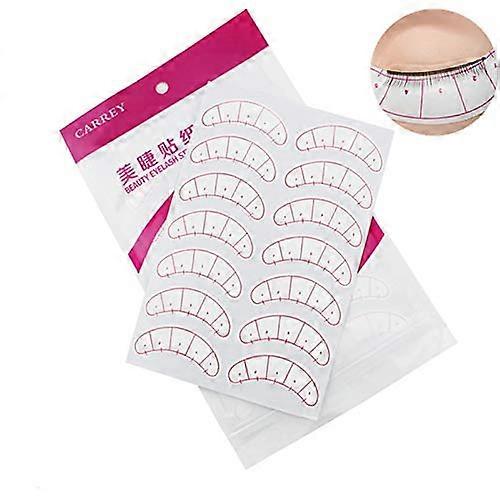 140 Pcs Paper Patches 3D Eyelash Under Eye Pads Patch Lash False Eyelash Extension Paper Patches Eye Tips Sticker Wraps