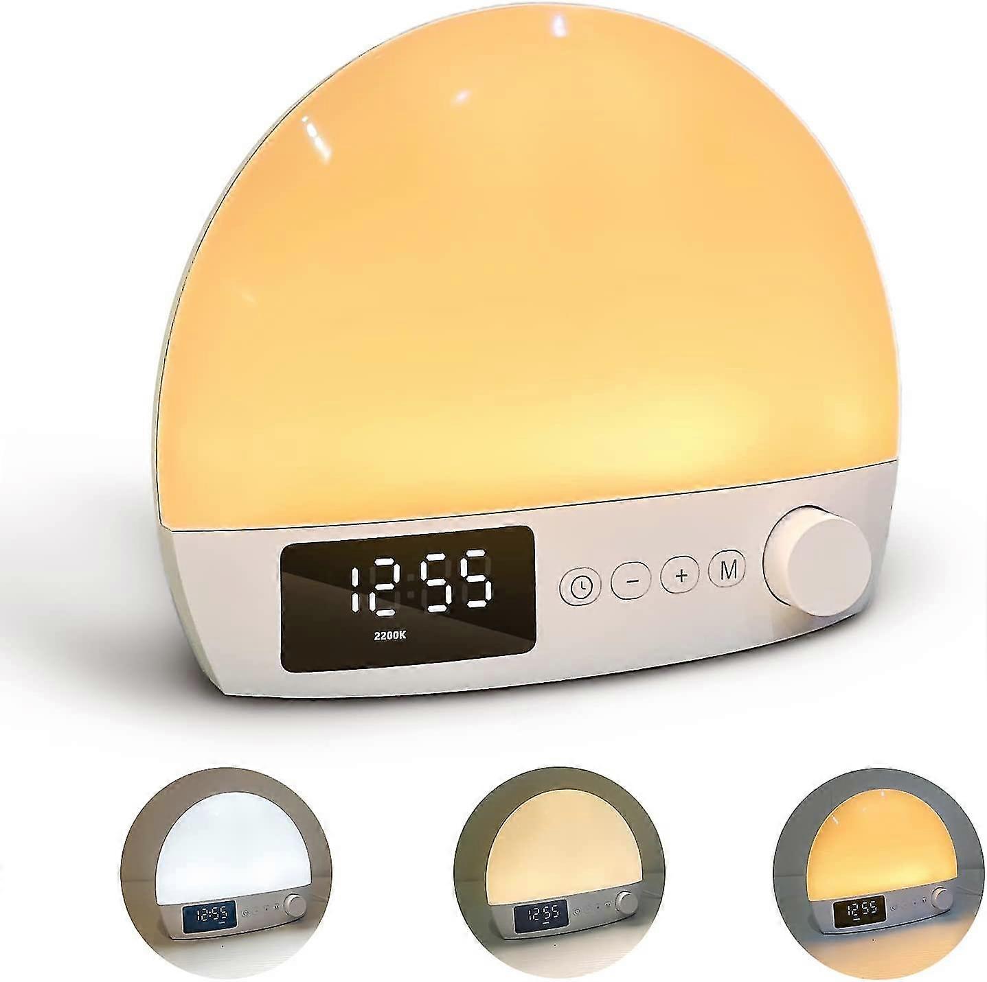 Sad Lampe, 6000 Lux Sad Light Sad Light Box mit 3 einstellbaren Helligkeitsstufen, tragbare Licht-Sonnenlampe mit einstellbarem Countdown-Timer