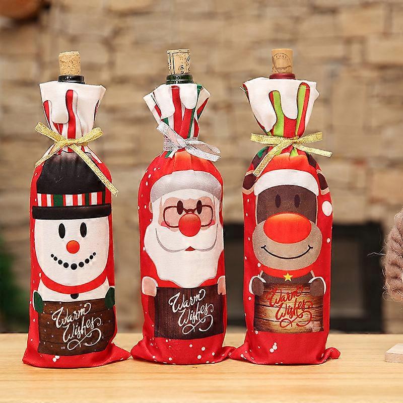Christmas Wine Bottle Case Merry
