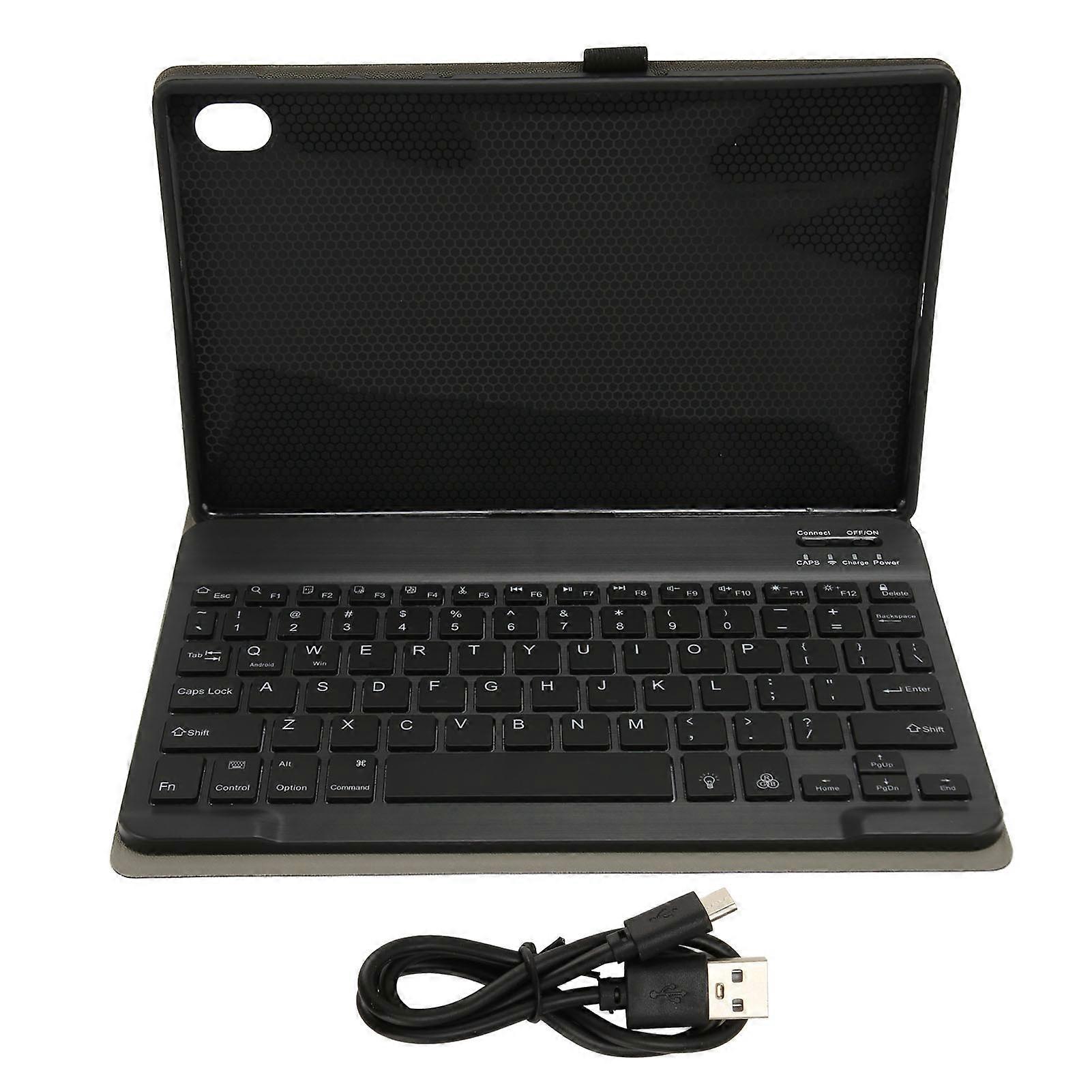Étui clavier 10,3 pouces pour tablette Tab M10 Plus M10 FHD Plus, portée sans fil de 10 m, rétroéclairage RVB, étui en cuir PU