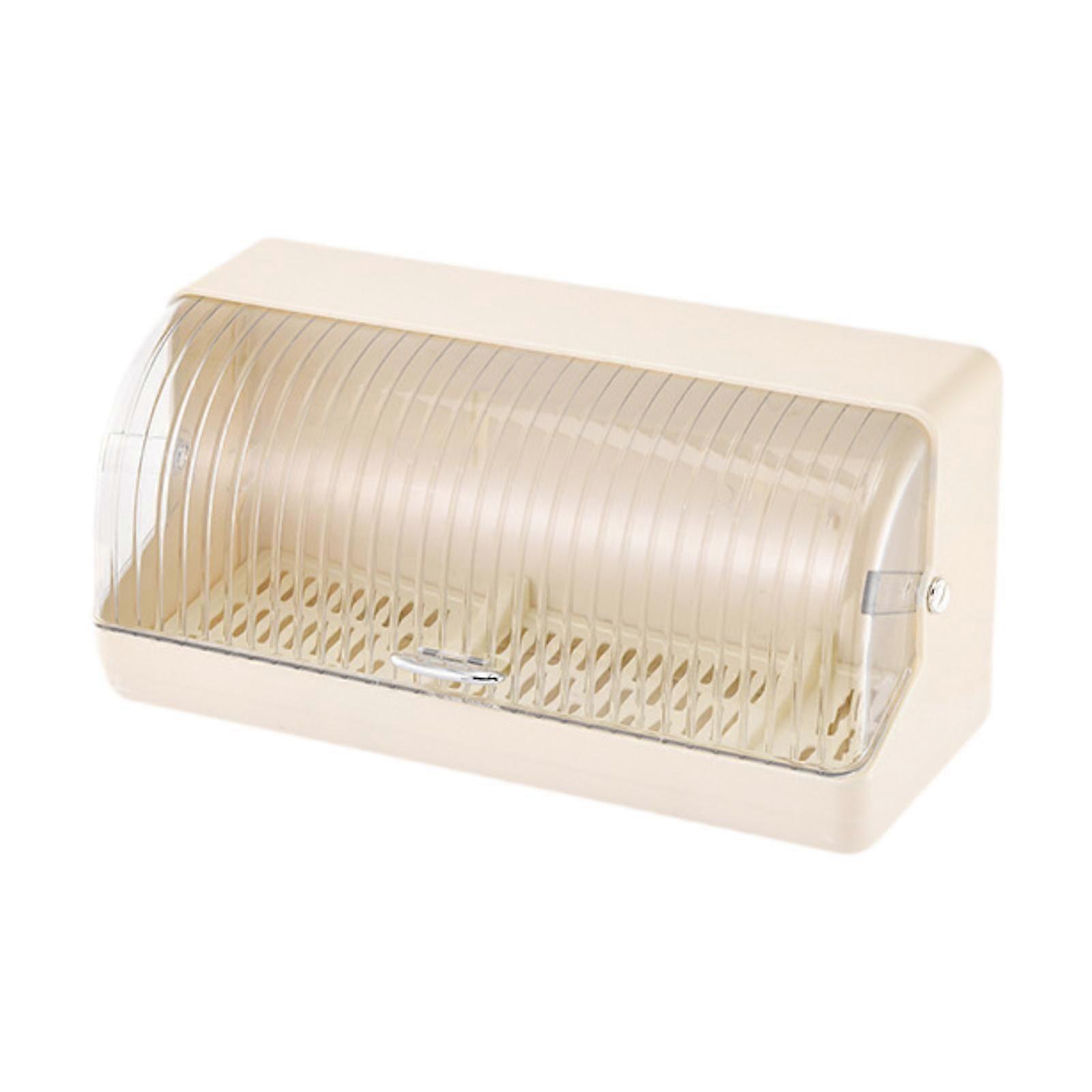 Kitchen Chopstick Organizer Kitchen Cutlery Tray for Kitchen Office Flatware White