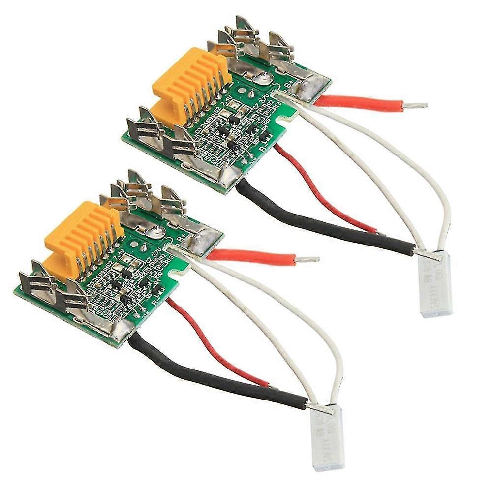 2pcs PCB Circuit Module Board μέρη 18v πλακέτα τσιπ μπαταρίας Αντικατάσταση πίνακα PCB συμβατή Makita Bl1830 Bl1840 Bl1850 Lxt400 + (BBCS