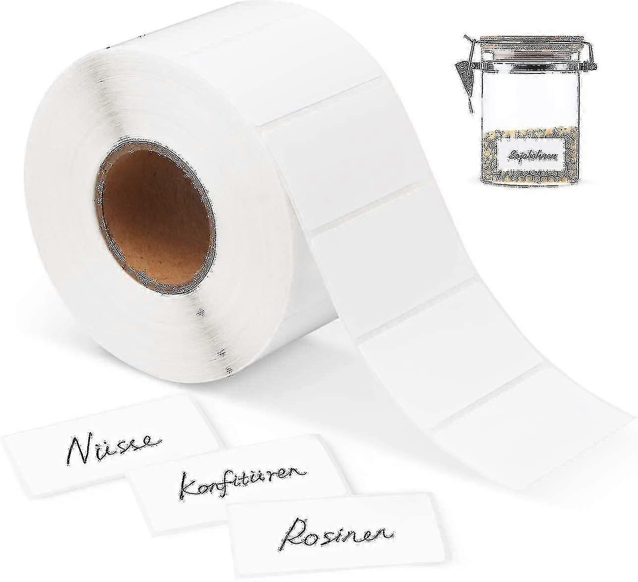 1000 White Stickers, Stickers Kitchen Labels White Stickers