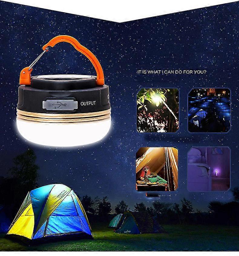 Camping Light Usb Tent Lamp Outdoor Emergency Light